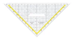 Aristo Geo-trikotnik z držalom, 22,5 cm