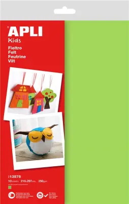 Apli Filc zelen A4 10 kos