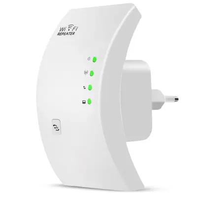 Brezžični 2,4 GHz WIFI repeater router ojačevalnik signala 300Mb/s WPS 100m bel