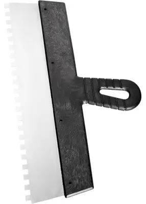 Zobata inox gladilka za polaganje keramike 450mm