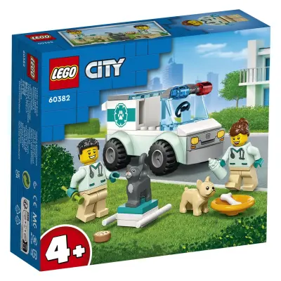 LEGO City 60382 Veterinarski reševalni kombi