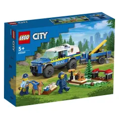 LEGO City 60369 Pasje usposabljanje pri mobilni policiji