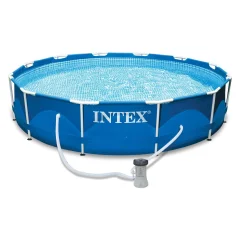 Intex 28212NP  Bazen Metal Frame 366 x 76 cm, s črpalko
