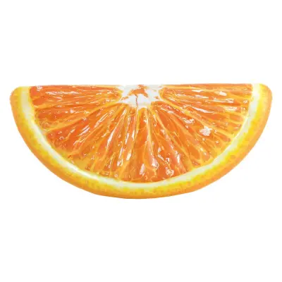 Oranžna napihljiva vzmetnica Intex