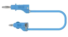 Electro PJP 2117-CD1-200Bl merilni kabel [banana moški konektor - banana moški konektor] 2.00 m modra 1 kos
