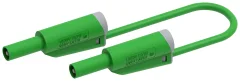 Electro PJP 2610-IEC-CD1-50V merilni kabel [lamelni vtič 4 mm - lamelni vtič 4 mm] 50 cm zelena 1 kos