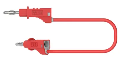 Electro PJP 2110-CD1-50R merilni vod banana moški konektor banana moški konektor 50 cm rdeča 1 kos