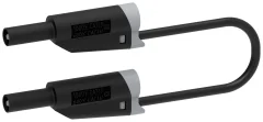 Electro PJP 2717-IEC-CD1-100N merilni kabel [lamelni vtič 4 mm - lamelni vtič 4 mm] 1.00 m črna 1 kos