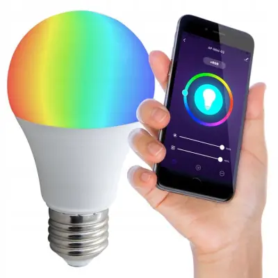 LED sijalka E27 Wi-Fi A60 RGB + 2700 - 6500K 12W
