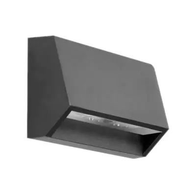Zunanja stenska LED svetilka PVC 1,5W 4000K IP65 črna