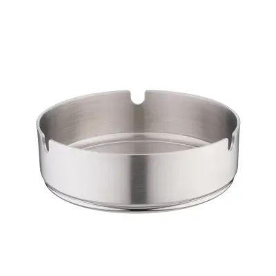Pepelnik 10xh3cm / okrogel / inox