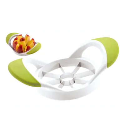 Rezalnik za jabolko, sadje / zelen / abs, inox