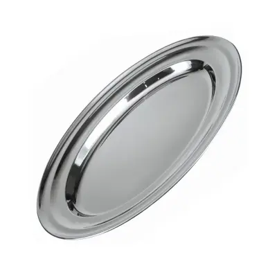 Pladenj ovalen 45cm / inox