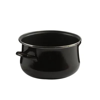 Magefesa lonec Black 16cm / dvojni ročaj / indukcija / emajl