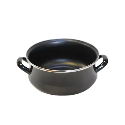 Magefesa kozica Black 16cm / dvojni ročaj / indukcija / emajl
