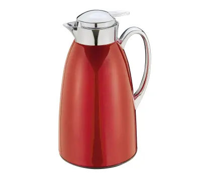 Termo vrč Venezia rdeč 1l 14x27cm / inox