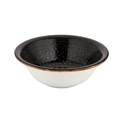 Skleda Attitude Browny 22cm / okrogla / porcelan