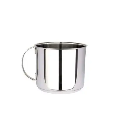 Lonec za mleko Madeira 10cm / enojni ročaj / inox / indukcija