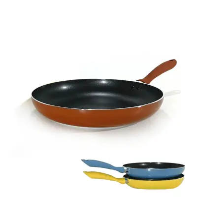Ponev Vintage 24cm / en ročaj / več barv / indukcija / aluminij, prevleka proti sprijemanju