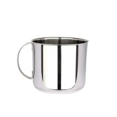 Lonec za mleko Madeira 12cm / enojni ročaj / inox / indukcija