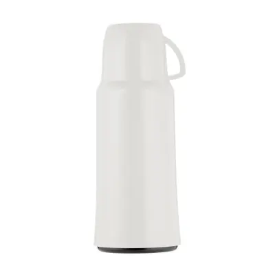Termo steklenica Elegance bela 1l / pvc, steklo