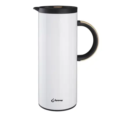 Termo vrč 1l / bel / inox