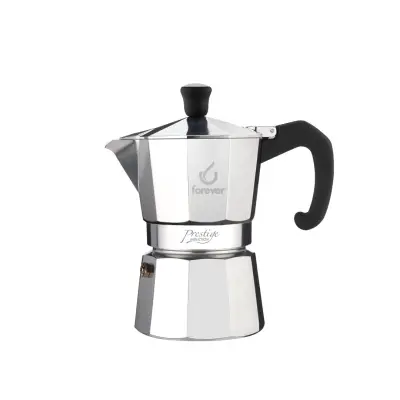 Kafetiera Miss Prestige / za 2 skodelici / aluminij / indukcija