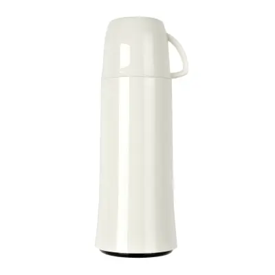 Termo steklenica Elegance bela 0,5l / pvc, steklo