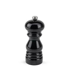 Črn mlinček za poper Paris h18cm / les