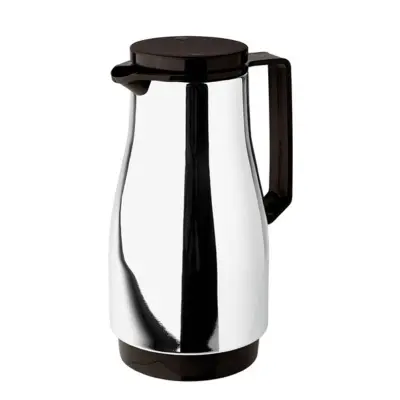 Termo vrč 1l Champion / steklo-inox crom