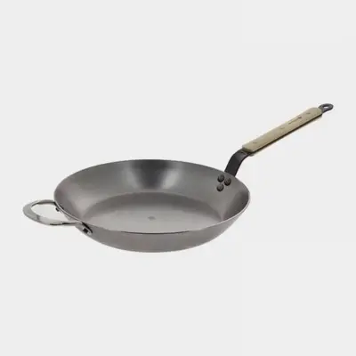 Mineral B Bois ponev 32cm nizka / 2 ročaja / les, železo