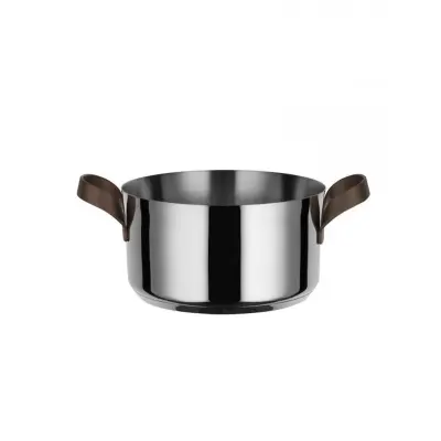 Edo kozica 16cmxh10 / 1,3l / 2 ročaja / inox
