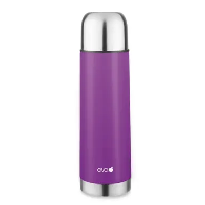 Termo steklenica 0,75l / vijola svetleča / inox, pvc