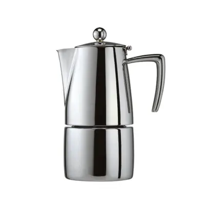 Slancio kafetiera espresso polirana / za 4 skodelice / inox / indukcija