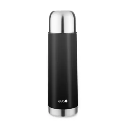 Termo steklenica 0,5l / črna mat / inox, pvc