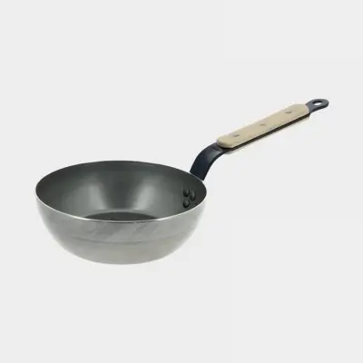 Mineral B Bois ponev 24cm globoka / 1 ročaj les / železo