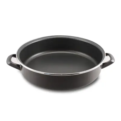 Magefesa ponev Black 24cm / dvojni ročaj / indukcija / emajl