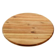 Lesena vrtljiva deska za narezek 40cm / les