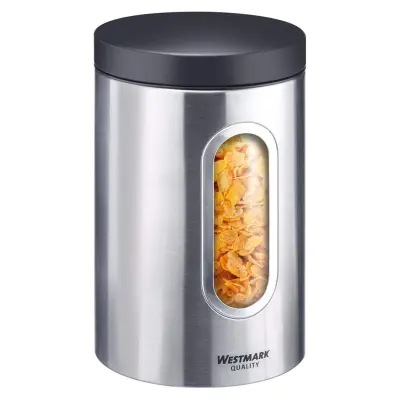 Doza z oknom 2300ml / h21x13cm / inox