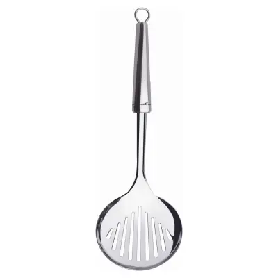 Lopatka za obračanje Cucinieri 33cm / okrogla / inox