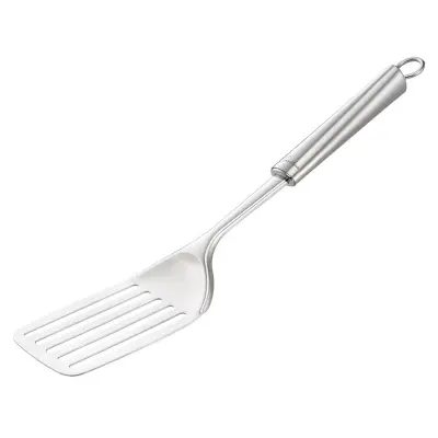 Lopatka za obračanje Cucinieri 33,5cm / prvokotna / inox