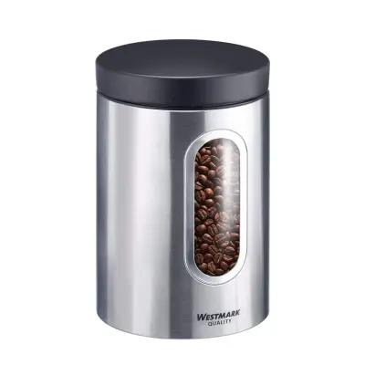 Doza z oknom 1800ml / h19x12cm / inox