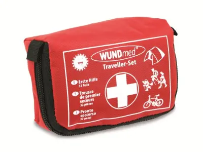 Terenska prva pomoč 32 delna za oskrbo manjših poškodb na terenu.