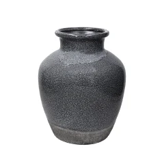 Naxos vaza 21,5xh27cm grafit / keramika