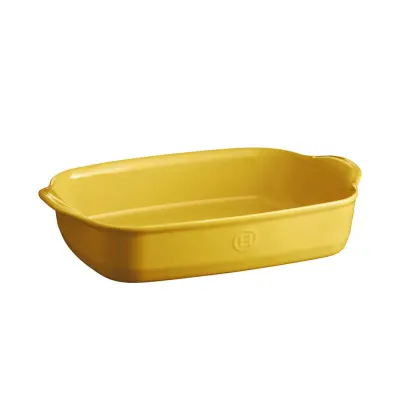 Keramični pekač 36,5x23,5cm / 2,7l / rumen
