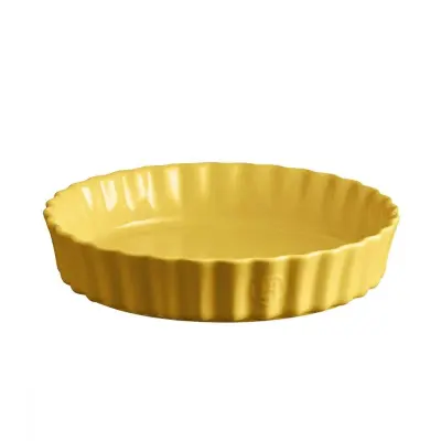 Keramični pekač za pito 29cm / 2l / rumen