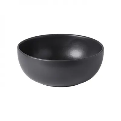 Servirna skleda Pacifica Seed Grey 25cm / temno siva / stoneware