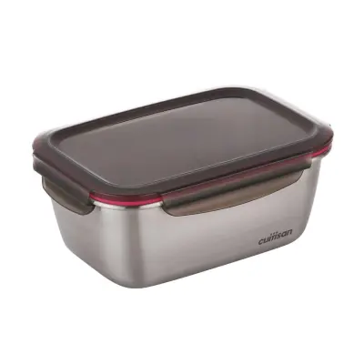 Flora posoda za shranjevanje 1800ml inox / hermetični pokrov pvc