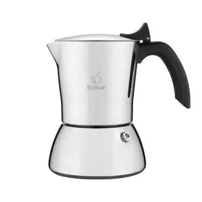 Kafetiera Miss Perla / za 6 skodelic / inox / indukcija