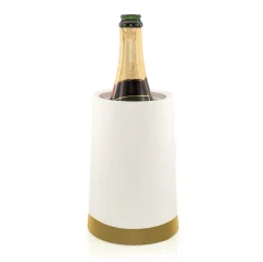Termo hladilec vino/šampanj 13xh20cm bel z vložkom / pvc
